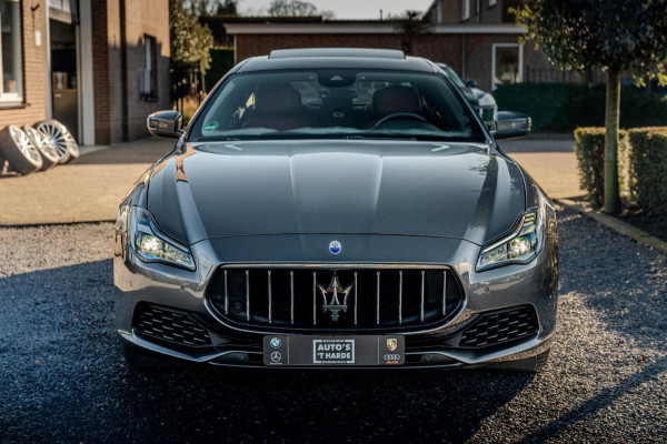 Maserati Quattroporte 3.0 V6 TwinTurbo S 430 PK Schuifdak Harman Kardon Keyless LED Camera 19''