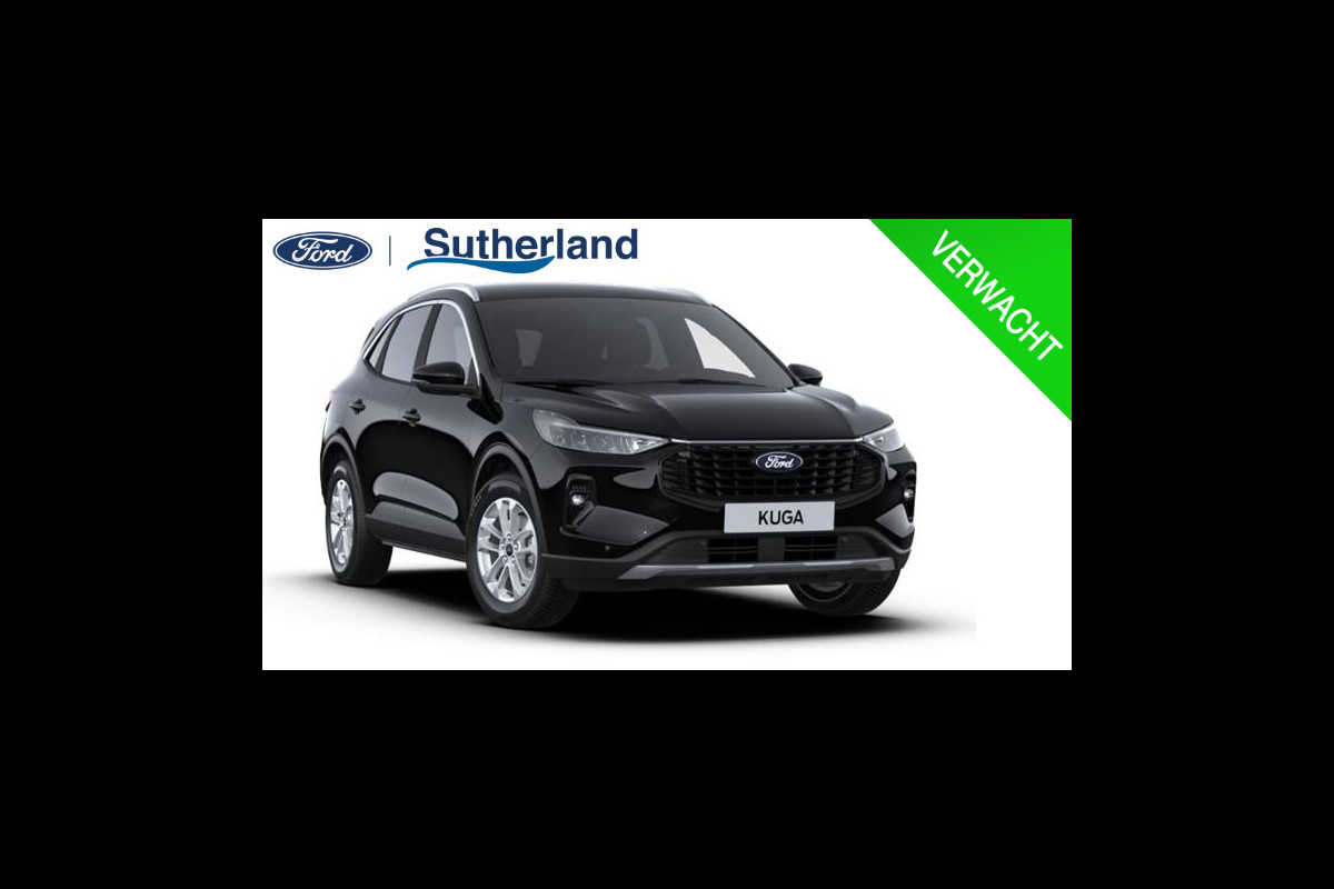 Ford Kuga 2.5 PHEV Titanium | Winter Pack + Wegklapbare Trekhaak + Driver Assistance Pack | Agate Black |  | 2.100 kg trekgewicht | 4.000 Ford Voordeel inbegrepen in prijs