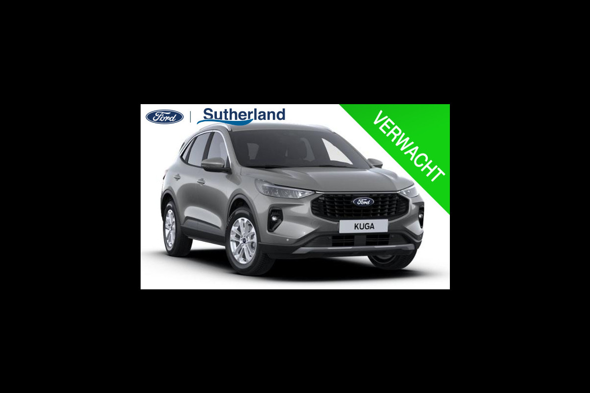 Ford Kuga 2.5 PHEV Titanium | Winter Pack + Wegklapbare Trekhaak + Driver Assistance Pack | Solar Silver | 2.100 kg trekgewicht | 4.000 Ford Voordeel inbegrepen in prijs