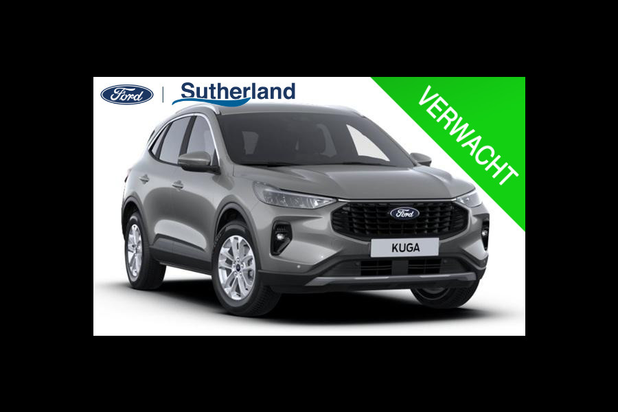 Ford Kuga 2.5 PHEV Titanium | Winter Pack + Wegklapbare Trekhaak + Driver Assistance Pack | Solar Silver | 2.100 kg trekgewicht | 4.000 Ford Voordeel inbegrepen in prijs