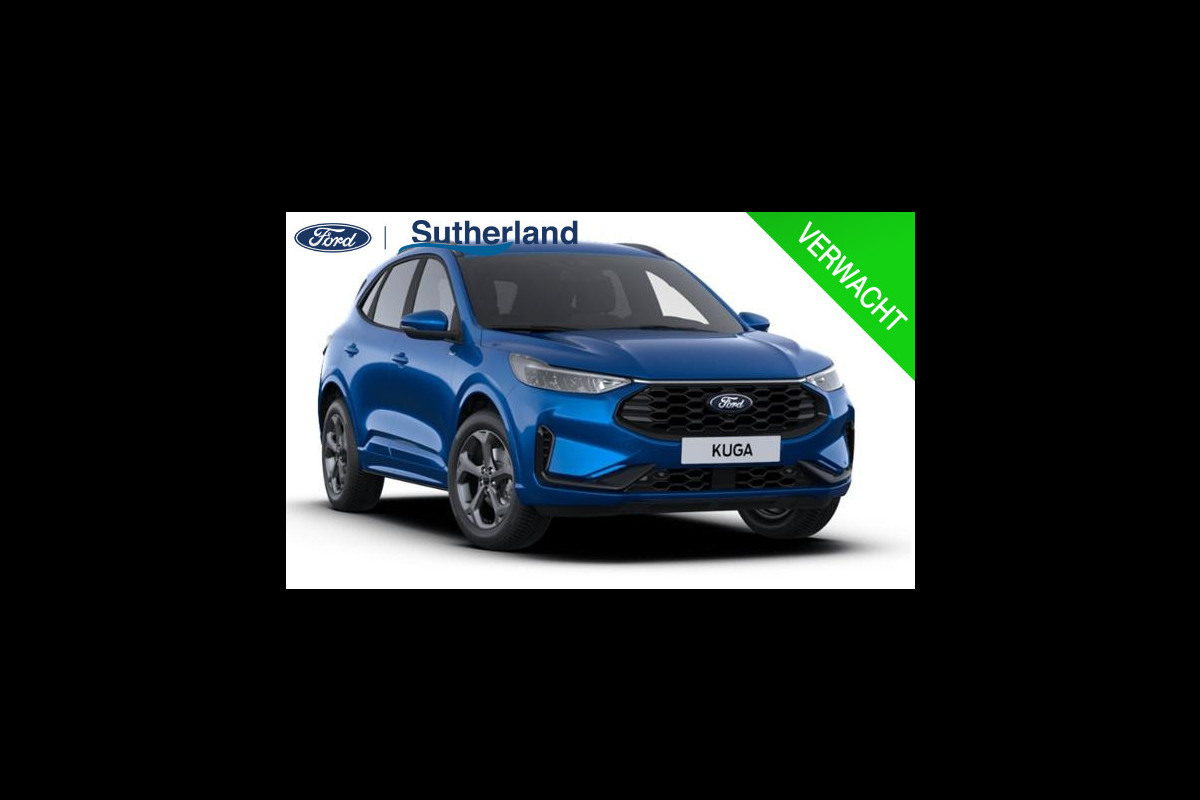 Ford Kuga 2.5 PHEV ST-Line | Winter Pack + Wegklapbare trekhaak | Dessert island blue | 2.100 kg trekgewicht | Prijs 4.000 EU Ford voordeel inbegrepen