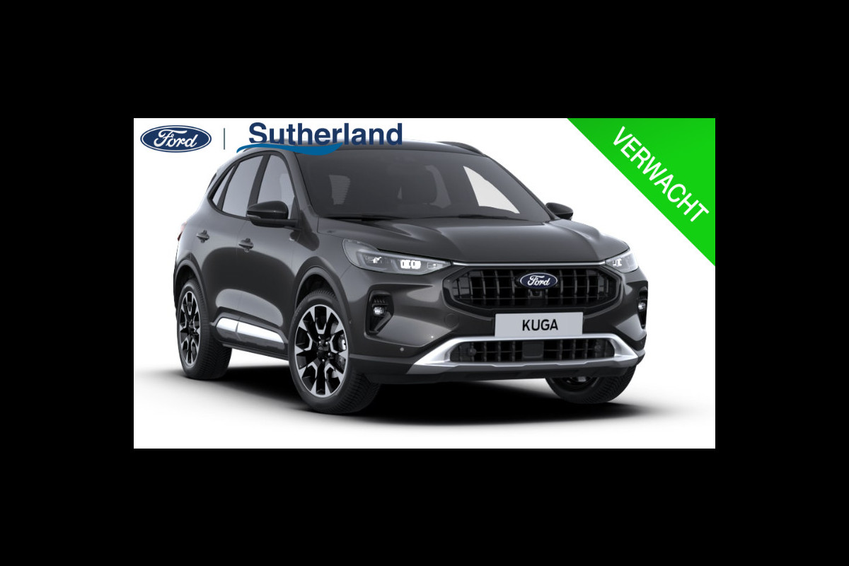 Ford Kuga 2.5 PHEV Active X | Panoramadak + Technology Pack + Winter Pack + Wegklapbare trekhaak + 19 inch lichtmetalen velgen +  Reservewiel | Magnetic | Prijs incl. 4.000 Ford voordeel