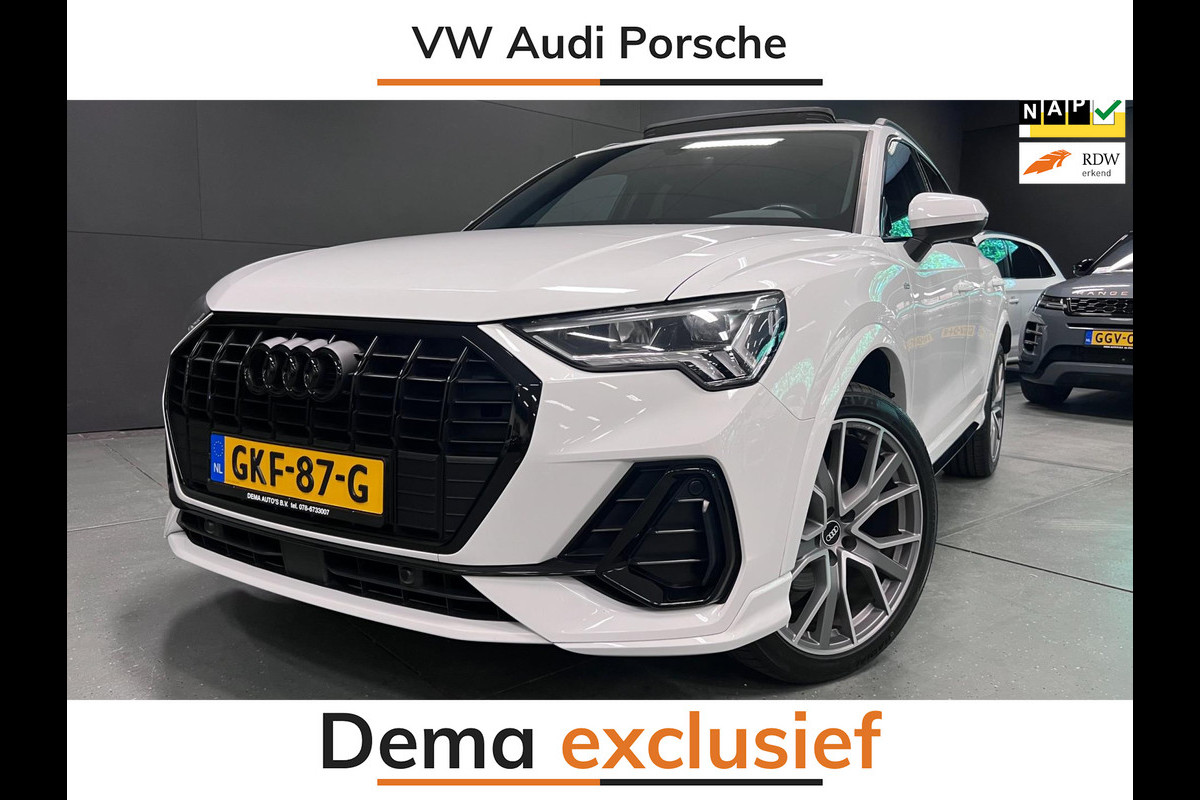 Audi Q3 35 TFSI S 3X S-LINE BLACK-LINE PANO/NAVI/LED/DAB/CARPLAY