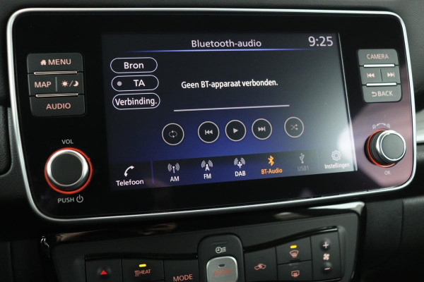 Nissan Leaf e+ N-Connecta 62 kWh | Stoelverwarming | 360 camera | Adaptive cruise | Carplay | Warmtepomp | Full LED | Navigatie