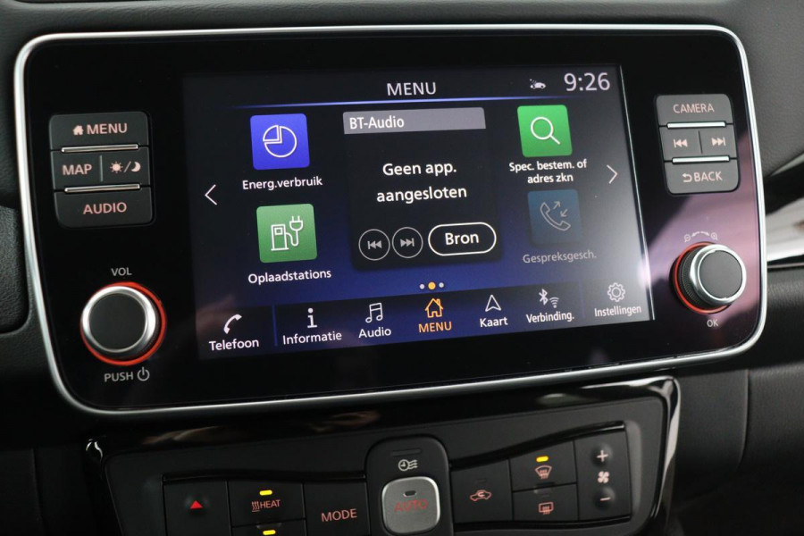 Nissan Leaf e+ N-Connecta 62 kWh | Stoelverwarming | 360 camera | Adaptive cruise | Carplay | Warmtepomp | Full LED | Navigatie