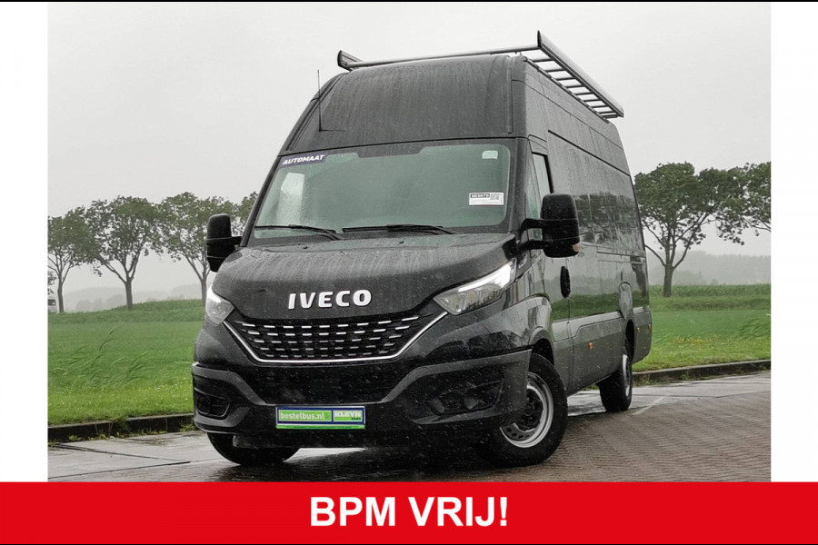 Iveco 35S18 3.0 L4H3 180Pk Automaat LED Imperiaal-Trap 3500Kg-Trekgewicht Euro6!