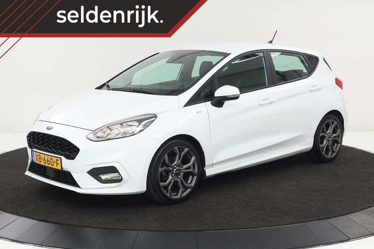 Ford Fiesta 1.0 EcoBoost ST-Line | Stoel & stuurverwarming | Camera | Carplay | Climate control | Sportstoelen | Cruise control | PDC | Bluetooth