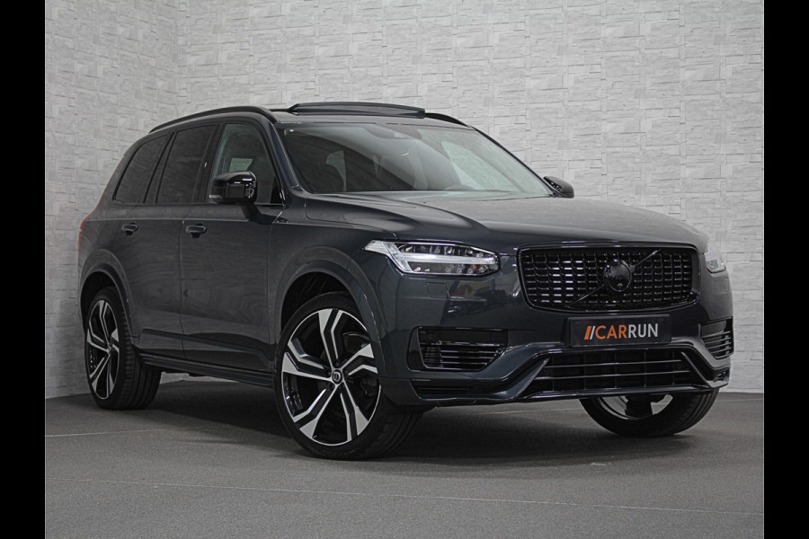 Volvo XC90 T8 AWD R-Design | 360 View | Panorama | ACC | Pilot-Assist | 22" | Head-Up | Trekhaak | Memory 2x | Carplay | Full-LED | Harman Kardon | Achterbank en Stuurverwarming | Rijklaarprijs met Bovag garantie.