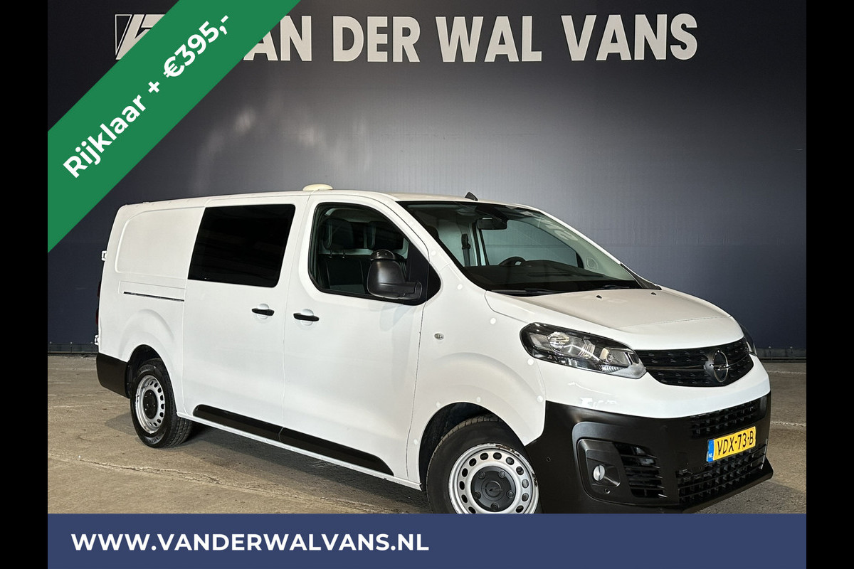 Opel Vivaro 2.0 CDTI 123pk Automaat L3H1 RIJKLAAR Euro6 Airco | Camera | Apple Carplay | Android Auto Cruisecontrol, Trekhaak, Parkeersensoren, Bijrijdersbank