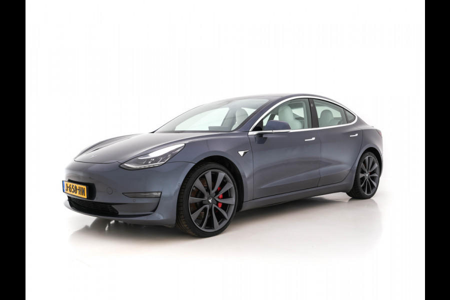 Tesla Model 3 Performance AWD 75 kWh [ 3-Fase ] (INCL-BTW) Aut. *PANO | AUTO-PILOT | NAPPA-LEATHER | KEYLESS | FULL-LED | MEMORY-PACK | SURROUND-VIEW | DAB | CARPLAY | DIGI-COCKPIT | LANE-ASSIST | COMFORT-SEATS | 20"ALU*