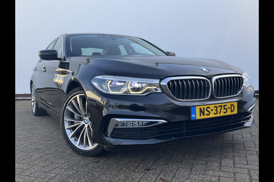 BMW 5 Serie 540i 340pk xDrive Orig-NL Leer HeadUp Memory Ambiance Trekh High Executive 4x4