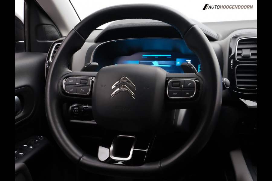 Citroën C5 Aircross 1.6 Plug-in Hybrid Shine (APPLE CARPLAY,LED VERLICHTING,DIGITAAL DISPLAY,KEYLESS,DODEHOEK,VOLLEDER,LM-VELGEN)