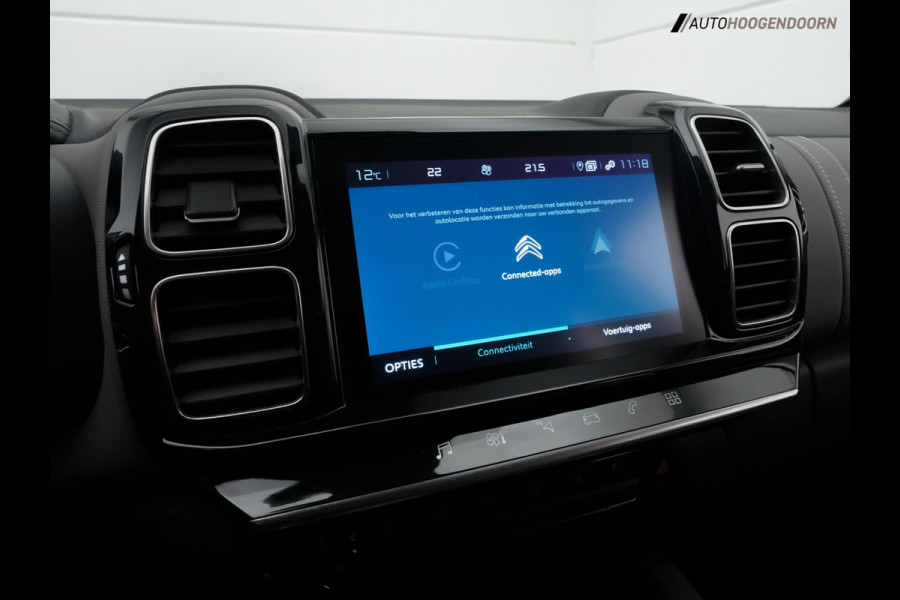 Citroën C5 Aircross 1.6 Plug-in Hybrid Shine (APPLE CARPLAY,LED VERLICHTING,DIGITAAL DISPLAY,KEYLESS,DODEHOEK,VOLLEDER,LM-VELGEN)