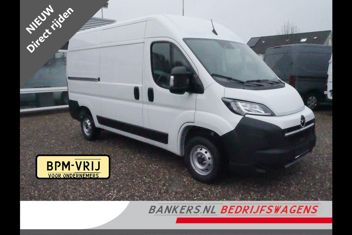 Opel Movano 2.2D 140PK, L2H2, Airco, cam. NIEUW BPM-vrij Nieuwste model