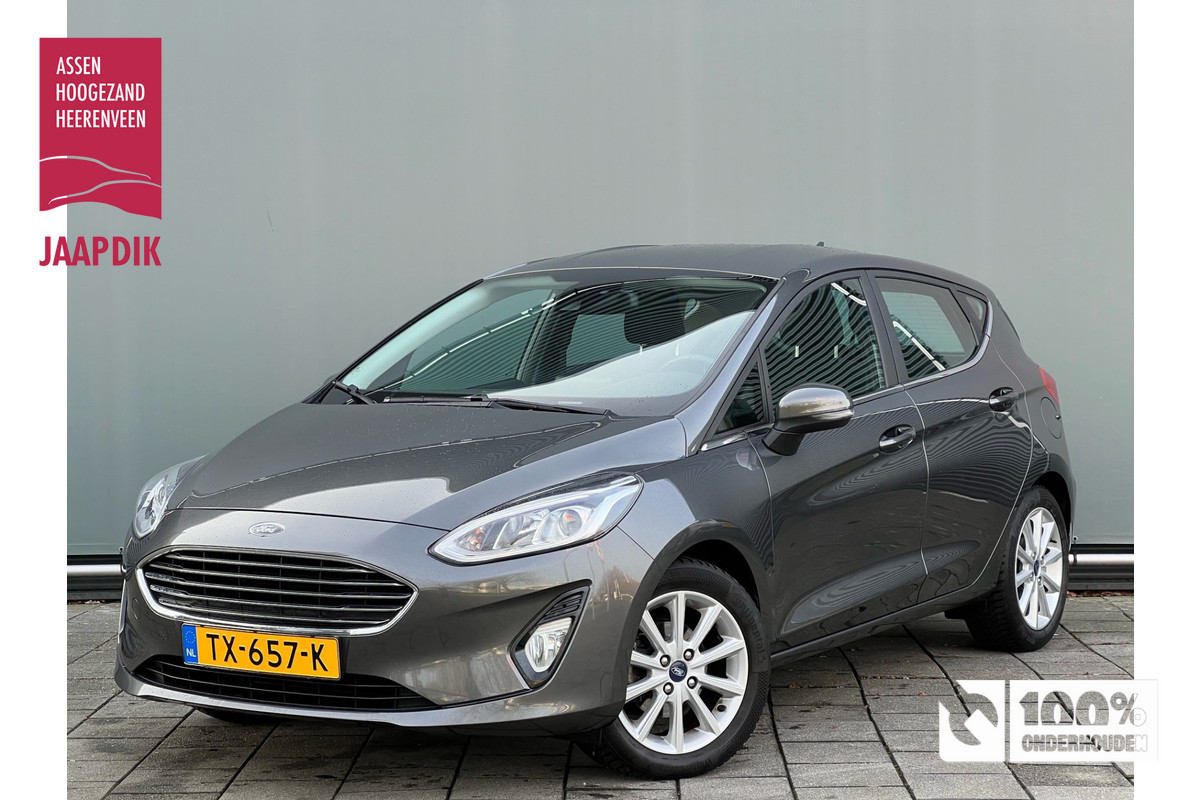 Ford Fiesta BWJ 11-2018 | 1.0 EcoB 100PK Titanium | CLIMA | NAVI | CRUISE | LICHTMETAAL |