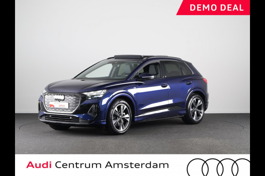 Audi Q4 e-tron 45 quattro S Edition 82 kWh Private lease vanaf €895,- pm | 286pk | Panoramadak | 20 Inch Lichtmetalen velgen | Matrix Led koplampen