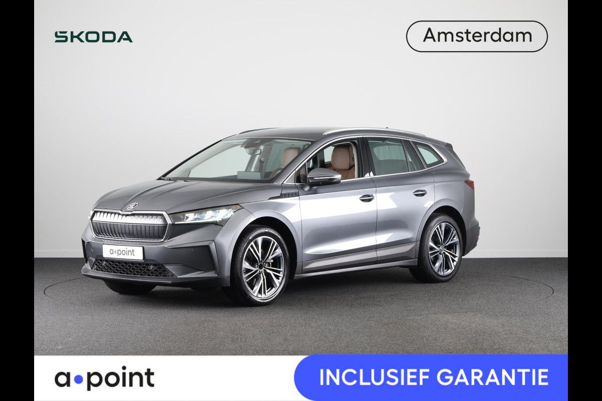 Škoda ENYAQ iV 80 204 pk | Navigatie | Parkeersensoren | Achteruitrijcamera | Lederen bekleding | LED koplampen |