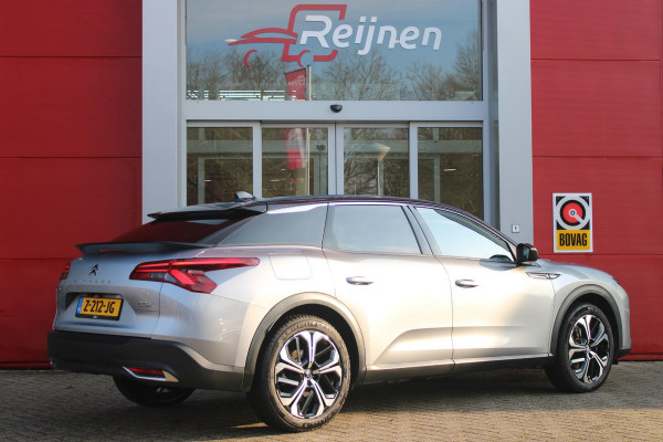 Citroën C5 X 1.6 Plug-in Hybrid 225PK MAX | ELEKTRISCH BEDIENBARE VOORSTOELEN | HEAD UP DISPLAY | STOEL/STUUR VERWARMING | ADAPTIVE CRUISE CONTROL | LED KOPLAMPEN | DRAADLOZE APPLE CARPLAY/ANDROID AUTO | 19" LICHTMETALEN VELGEN | ALL SEASON BANDEN | DRAADLOZE TELEFOONLADER | STOEL VENTILATIE | NAVIGATIE | DAB+ RADIO | LEDEREN BEKLEDING | MASSASGE STOELEN |