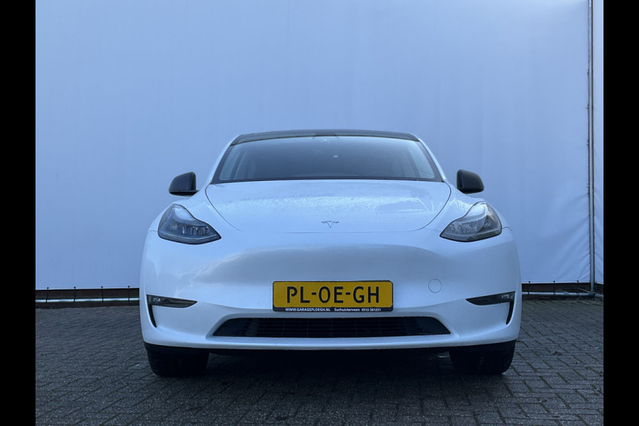 Tesla Model Y Long Range AWD 75 kWh 514pk Autopilot Stuur/Stoelverw Pano Trekhaak (1600kg)