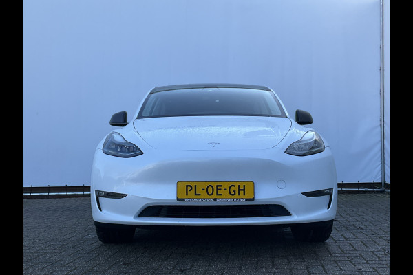 Tesla Model Y Long Range AWD 75 kWh 514pk Autopilot Stuur/Stoelverw Pano Trekhaak (1600kg)