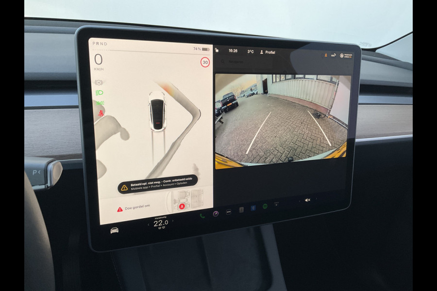 Tesla Model Y Long Range AWD 75 kWh 514pk Autopilot Stuur/Stoelverw Pano Trekhaak (1600kg)