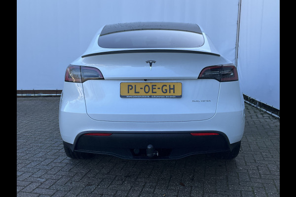 Tesla Model Y Long Range AWD 75 kWh 514pk Autopilot Stuur/Stoelverw Pano Trekhaak (1600kg)