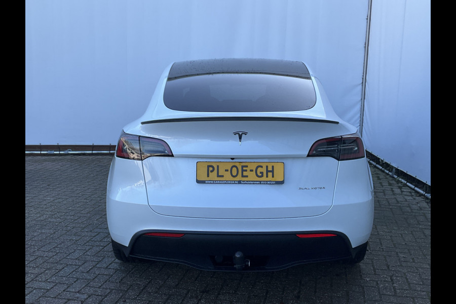 Tesla Model Y Long Range AWD 75 kWh 514pk Autopilot Stuur/Stoelverw Pano Trekhaak (1600kg)