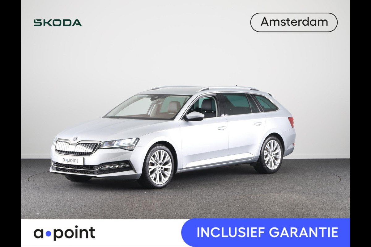 Škoda Superb Combi 1.4 TSI iV Business Edition 218 pk Automaat (DSG) | Navigatie | Trekhaak (wegklapbaar) | Parkeersensoren | Achteruitrijcamera | Stoelverwarming |