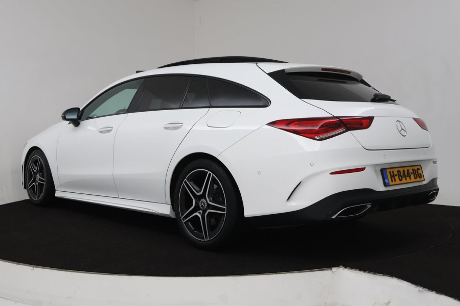 Mercedes-Benz CLA-Klasse Shooting Brake 200 Premium Plus (PANO, SFEER, ELEKTR STOELEN, STOELVERWARMING, LEER, GOED ONDERHOUDEN)