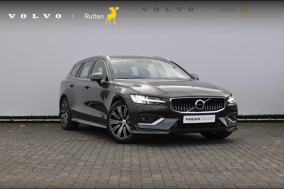 Volvo V60 B3 177PK Automaat Inscription Mild hybride / Adaptieve cruise Control / Pilot assist / BLISS / standkachel / Stoel stuur en achterbankverwarming/ DAB+ /  Elektrische stoelen met geheugen functie / Parkeersensoren met camera / Semi Automatische Trekhaak /