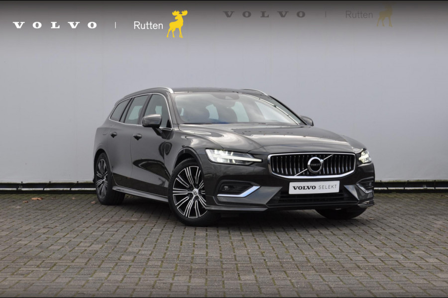 Volvo V60 B3 177PK Automaat Inscription Mild hybride / Adaptieve cruise Control / Pilot assist / BLISS / standkachel / Stoel stuur en achterbankverwarming/ DAB+ /  Elektrische stoelen met geheugen functie / Parkeersensoren met camera / Semi Automatische Trekhaak /