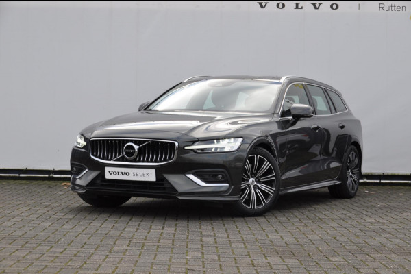 Volvo V60 B3 177PK Automaat Inscription Mild hybride / Adaptieve cruise Control / Pilot assist / BLISS / standkachel / Stoel stuur en achterbankverwarming/ DAB+ /  Elektrische stoelen met geheugen functie / Parkeersensoren met camera / Semi Automatische Trekhaak /