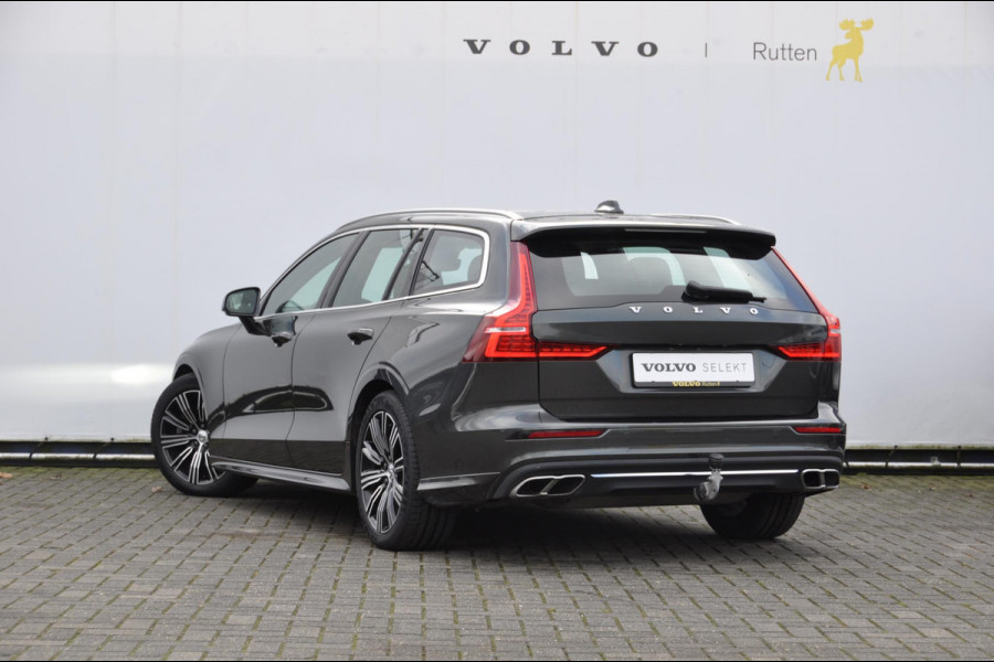 Volvo V60 B3 177PK Automaat Inscription Mild hybride / Adaptieve cruise Control / Pilot assist / BLISS / standkachel / Stoel stuur en achterbankverwarming/ DAB+ /  Elektrische stoelen met geheugen functie / Parkeersensoren met camera / Semi Automatische Trekhaak /