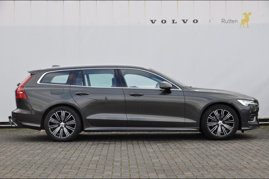 Volvo V60 B3 177PK Automaat Inscription Mild hybride / Adaptieve cruise Control / Pilot assist / BLISS / standkachel / Stoel stuur en achterbankverwarming/ DAB+ /  Elektrische stoelen met geheugen functie / Parkeersensoren met camera / Semi Automatische Trekhaak /