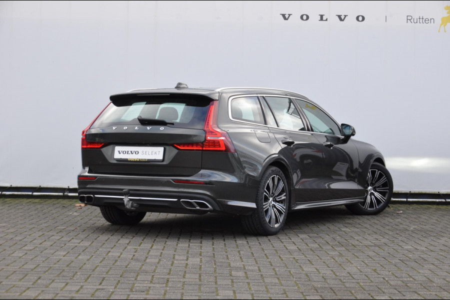 Volvo V60 B3 177PK Automaat Inscription Mild hybride / Adaptieve cruise Control / Pilot assist / BLISS / standkachel / Stoel stuur en achterbankverwarming/ DAB+ /  Elektrische stoelen met geheugen functie / Parkeersensoren met camera / Semi Automatische Trekhaak /