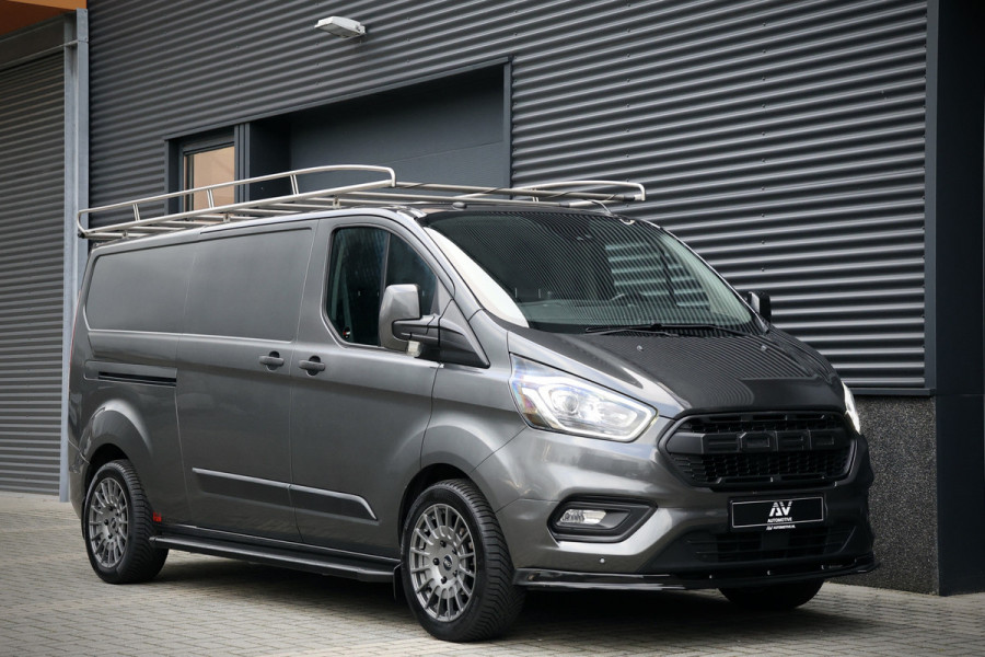 Ford Transit Custom 300 2.0 TDCI L2H1 | Raptor Edition | Navigatie | Camera | CarPlay | Lane Assist | Trekhaak | Airco | 3-Zitter | NAP Logisch | Dealer onderhouden | Nieuwe APK | Onderhoudsbeurt