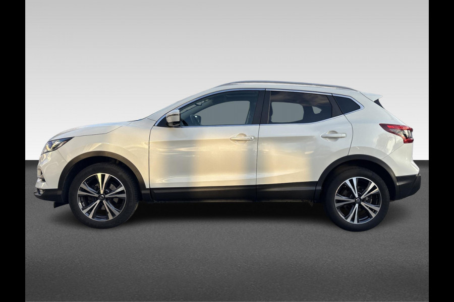 Nissan QASHQAI 1.3 DIG-T 160 pk N-Connecta Desig pack trekhaak 1500kg trekgewicht | 160 PK | 18 inch lichtmetalen velgen | panorama-dak | extra set winterwielen