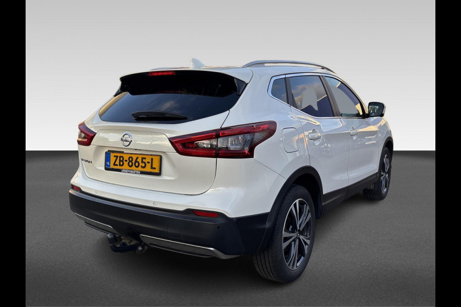 Nissan QASHQAI 1.3 DIG-T 160 pk N-Connecta Desig pack trekhaak 1500kg trekgewicht | 160 PK | 18 inch lichtmetalen velgen | panorama-dak | extra set winterwielen