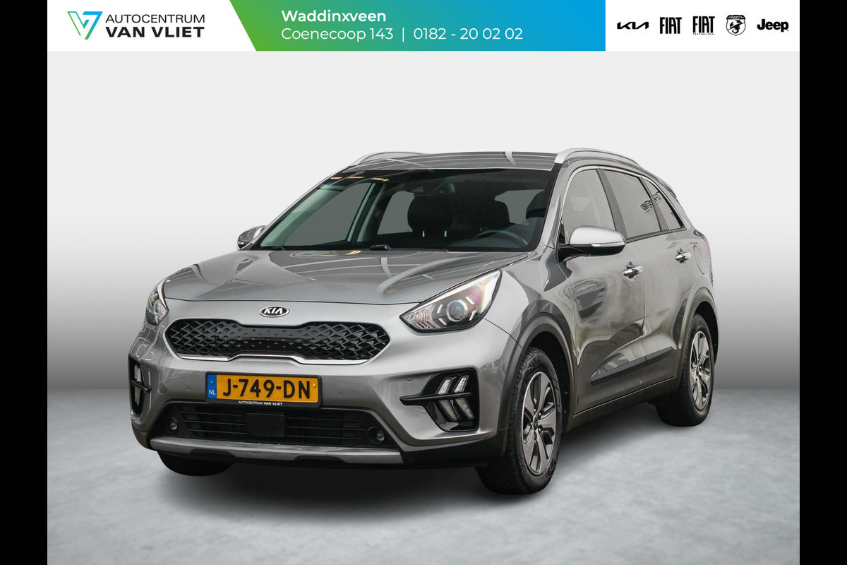 Kia Niro 1.6 GDi Hybrid DynamicPlusLine | Leder l Stoel&Stuurwiel Verwarming | Carplay | Camera | Adapt. Cruise