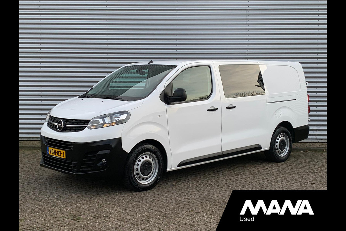 Opel Vivaro 2.0 CDTI Automaat L3H1 DC Edition Airco Navi Camera Sensoren Trekhaak CruiseControl Bluetooth Bijrijdersbank Laadruimtebekleding