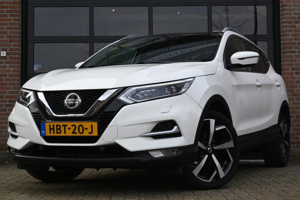 Nissan QASHQAI 1.3 DIG-T Tekna Leder Pano 360Cam Cruise '21