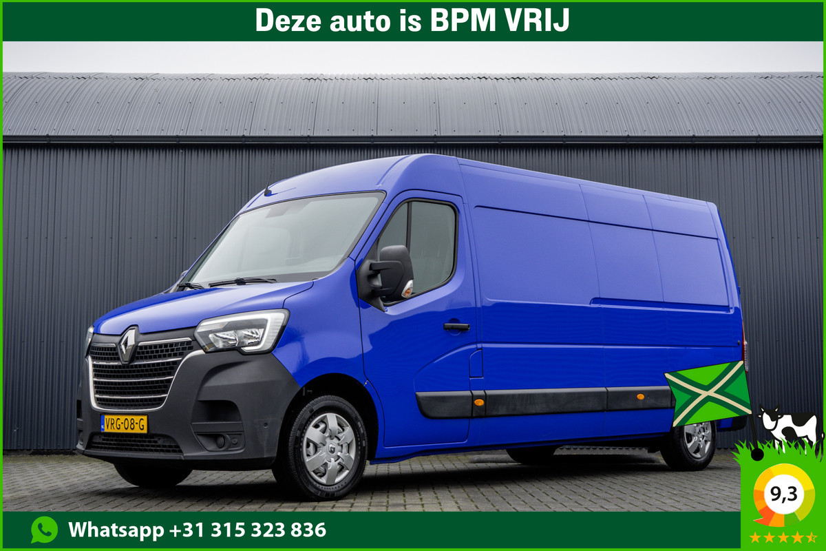 Renault Master 2.3 dCi L3H2 | Euro 6 | 136 PK | Cruise | Airco | Navigatie | LED