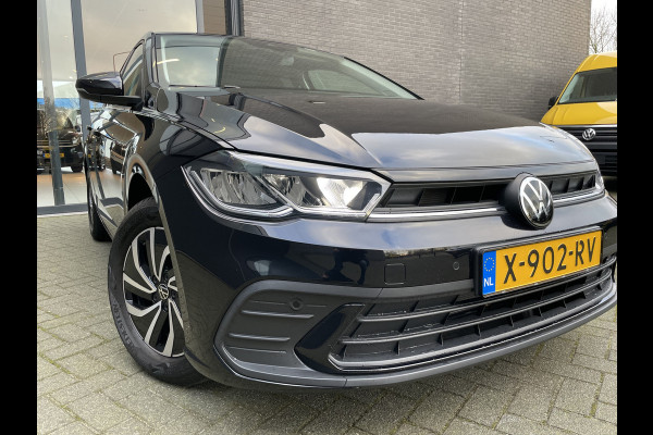 Volkswagen Polo 1.0 TSI Life Business NIEUW!! Climate control - Cruise control adaptive - Parksensoren v+a - Navi full map - A-uitrijcamera - MF Lederen stuurwiel - LMV - Apple carplay/Android auto - Bluetooth - DAB - Hill hold - Regen s