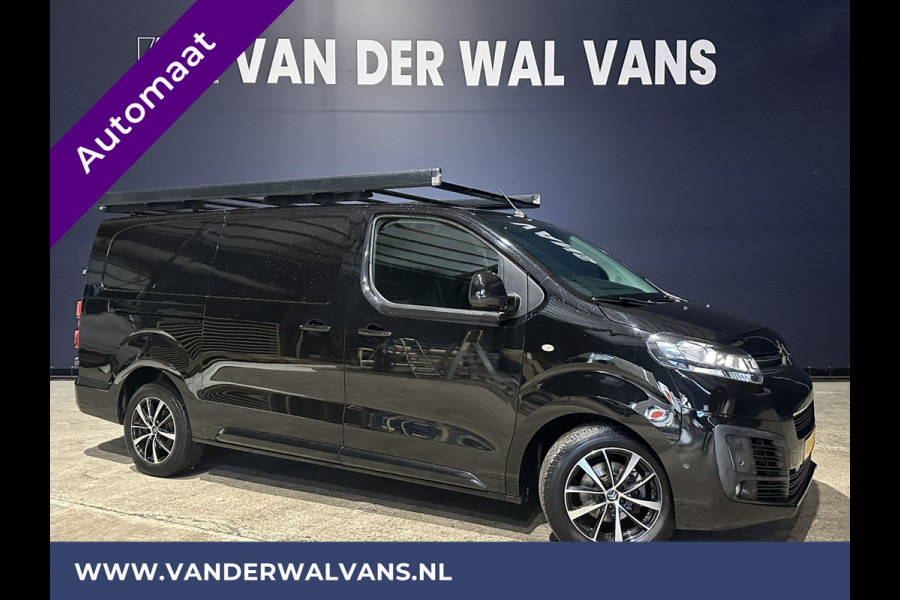 Citroën Jumpy 2.0 BlueHDI 177pk Automaat L3H1 Euro6 Airco | 2x zijdeur | Camera | Imperiaal | Apple Carplay Cruisecontrol, LM velgen, Trekhaak, Stoelverwarming, Parkeersensoren, Bijrijdersbank