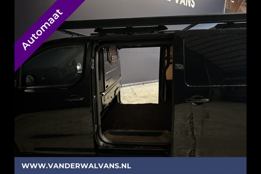 Citroën Jumpy 2.0 BlueHDI 177pk Automaat L3H1 Euro6 Airco | 2x zijdeur | Camera | Imperiaal | Apple Carplay Cruisecontrol, LM velgen, Trekhaak, Stoelverwarming, Parkeersensoren, Bijrijdersbank