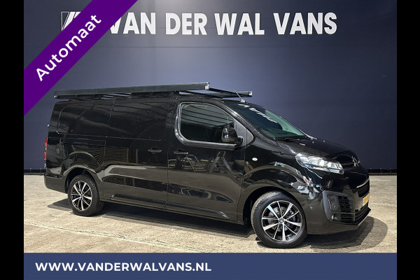 Citroën Jumpy 2.0 BlueHDI 177pk Automaat L3H1 Euro6 Airco | 2x zijdeur | Camera | Imperiaal | Apple Carplay Cruisecontrol, LM velgen, Trekhaak, Stoelverwarming, Parkeersensoren, Bijrijdersbank