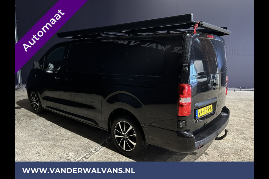 Citroën Jumpy 2.0 BlueHDI 177pk Automaat L3H1 Euro6 Airco | 2x zijdeur | Camera | Imperiaal | Apple Carplay Cruisecontrol, LM velgen, Trekhaak, Stoelverwarming, Parkeersensoren, Bijrijdersbank