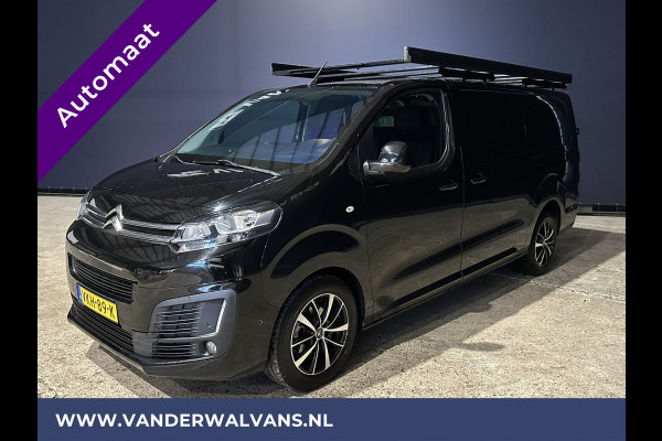 Citroën Jumpy 2.0 BlueHDI 177pk Automaat L3H1 Euro6 Airco | 2x zijdeur | Camera | Imperiaal | Apple Carplay Cruisecontrol, LM velgen, Trekhaak, Stoelverwarming, Parkeersensoren, Bijrijdersbank