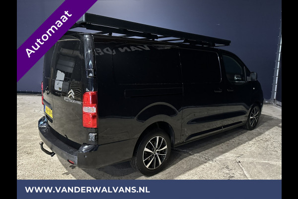 Citroën Jumpy 2.0 BlueHDI 177pk Automaat L3H1 Euro6 Airco | 2x zijdeur | Camera | Imperiaal | Apple Carplay Cruisecontrol, LM velgen, Trekhaak, Stoelverwarming, Parkeersensoren, Bijrijdersbank