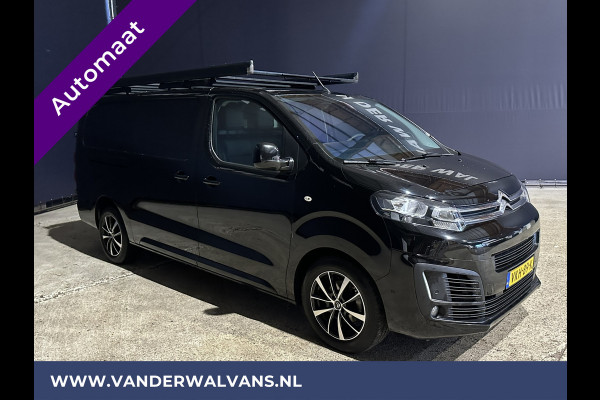 Citroën Jumpy 2.0 BlueHDI 177pk Automaat L3H1 Euro6 Airco | 2x zijdeur | Camera | Imperiaal | Apple Carplay Cruisecontrol, LM velgen, Trekhaak, Stoelverwarming, Parkeersensoren, Bijrijdersbank